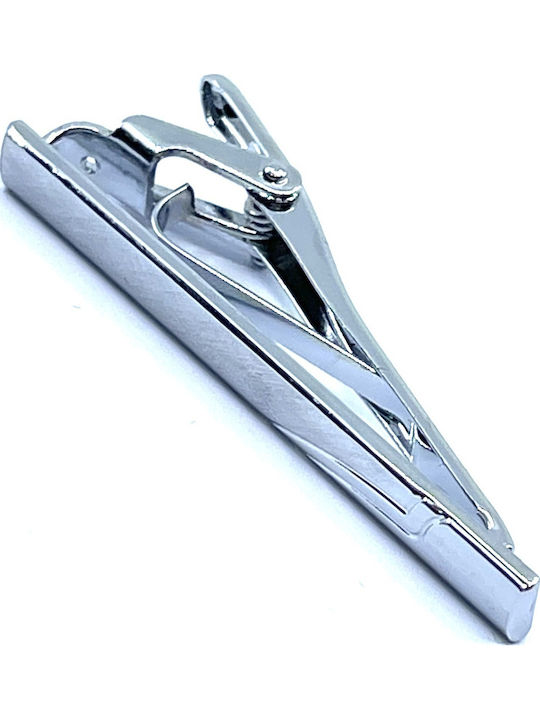 Legend Accessories Clip Γραβάτας από Ασήμι