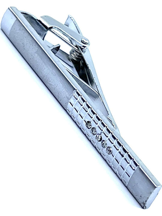 Legend Accessories Clip Γραβάτας από Ασήμι