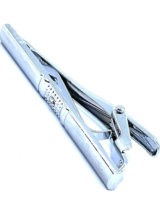 Legend Accessories Silver Tie Clip Silver 5cm