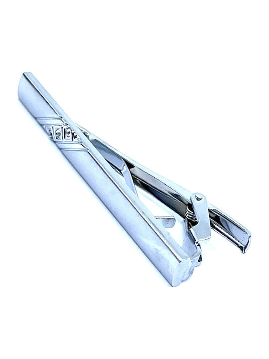 Legend Accessories Clip Γραβάτας από Ασήμι
