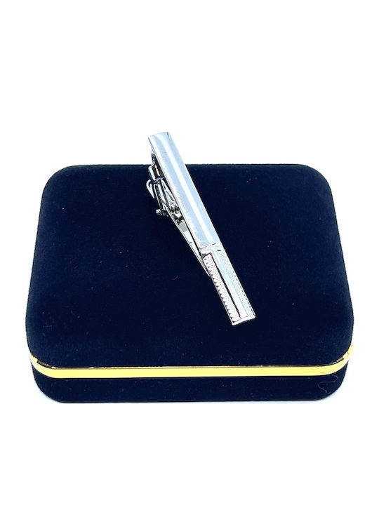 Legend Accessories Клип за вратовръзка от Silver в цвят Сребрист