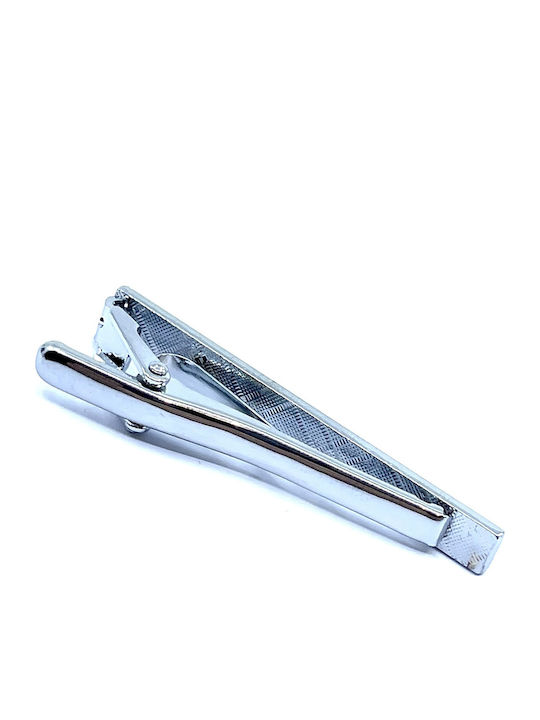 Legend Accessories Silver Tie Clip Silver 5cm