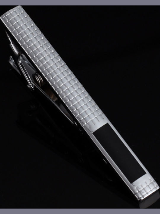 Legend Accessories Silver Tie Clip Silver 5cm
