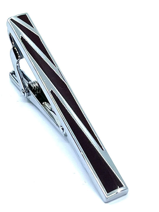Legend Accessories Clip Γραβάτας από Ασήμι