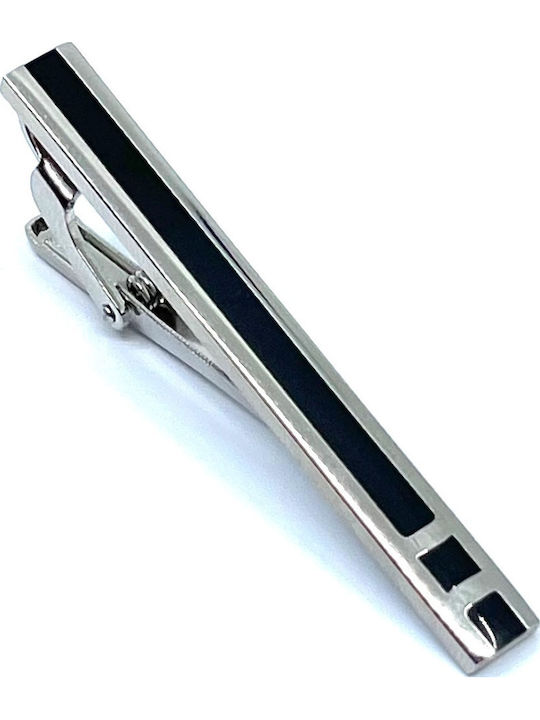 Legend Accessories Silver Tie Clip Silver 5cm