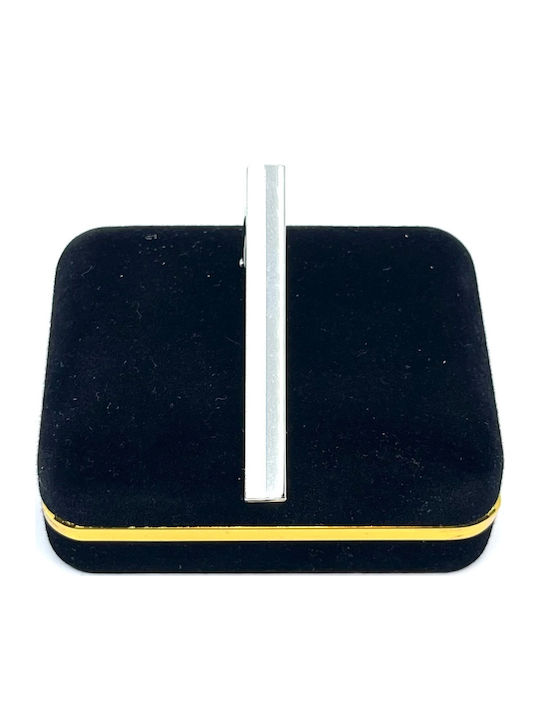 Legend Accessories Silver Tie Clip Silver 5cm