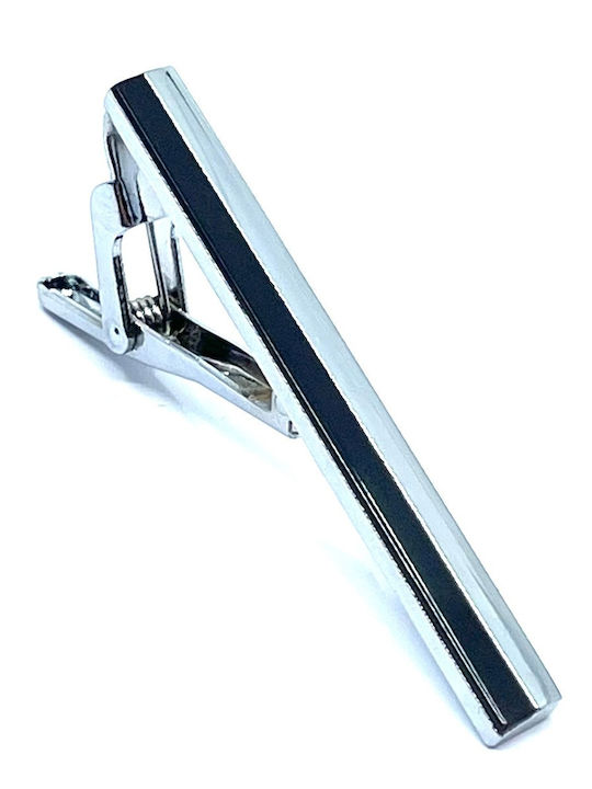 Legend Accessories Silver Tie Clip Silver 5cm