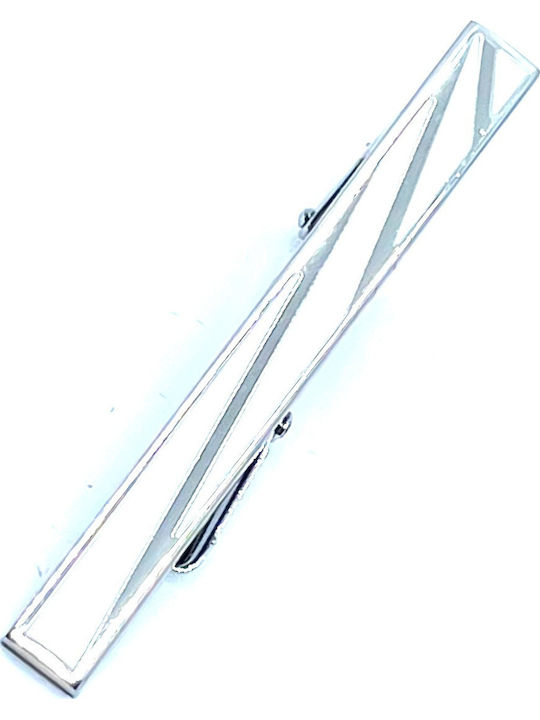 Legend Accessories Silver Tie Clip Silver 5cm