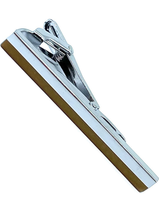 Legend Accessories Silver Tie Clip Silver 5cm