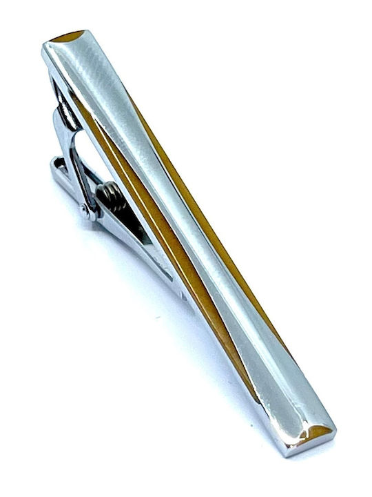 Legend Accessories Silver Tie Clip Silver 5cm
