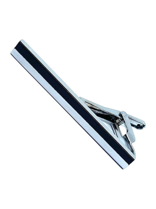 Legend Accessories Silver Tie Clip Silver 5cm