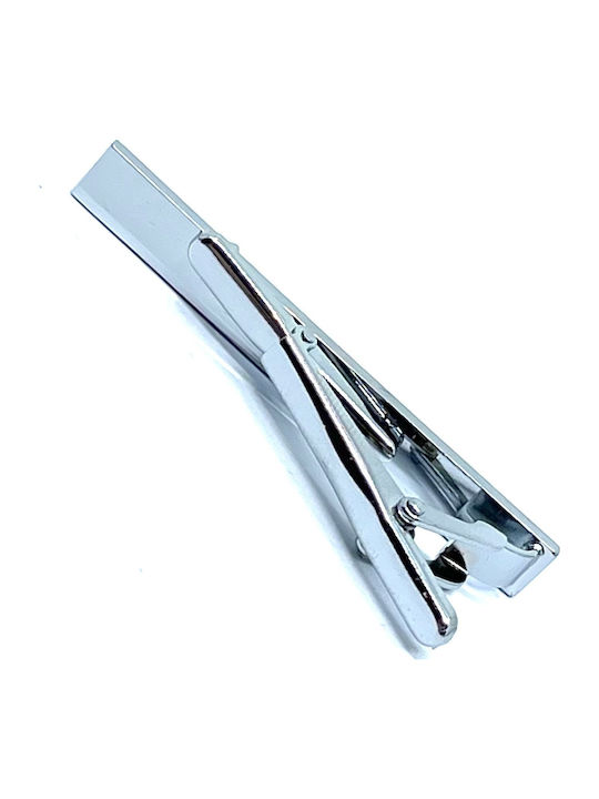 Legend Accessories Silver Tie Clip Silver 5cm