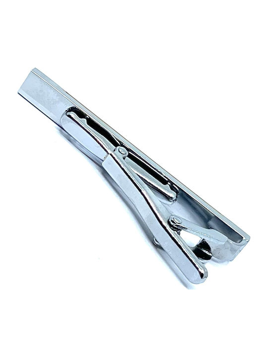 Legend Accessories Silver Tie Clip Silver 5cm