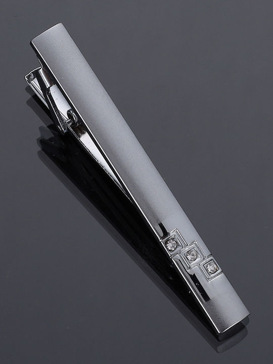Legend Accessories Clip Γραβάτας από Ασήμι