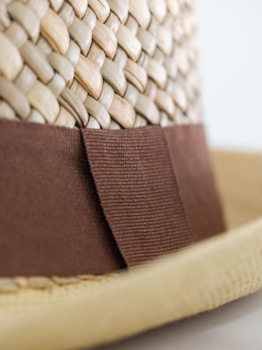 Men's Hat Fedora Beige