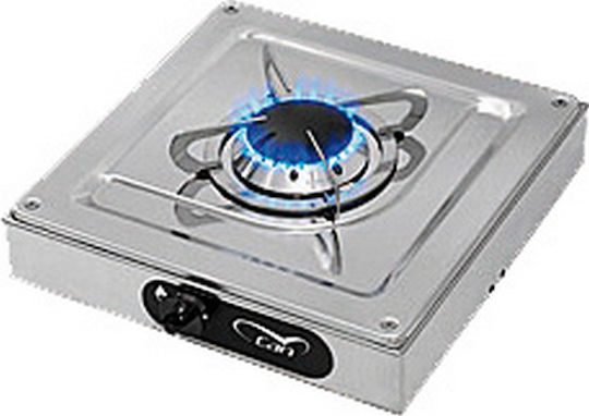 Can SB Liquid Gas Countertop Double Burner Inox