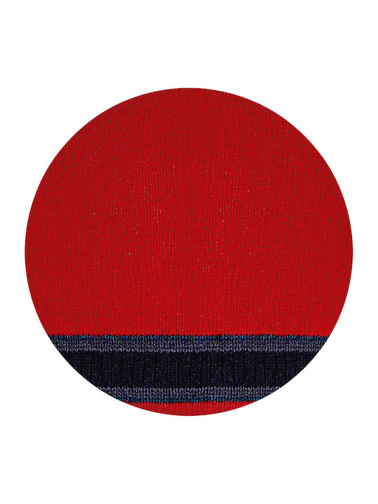 Beanie Beanie Knitted in Red color