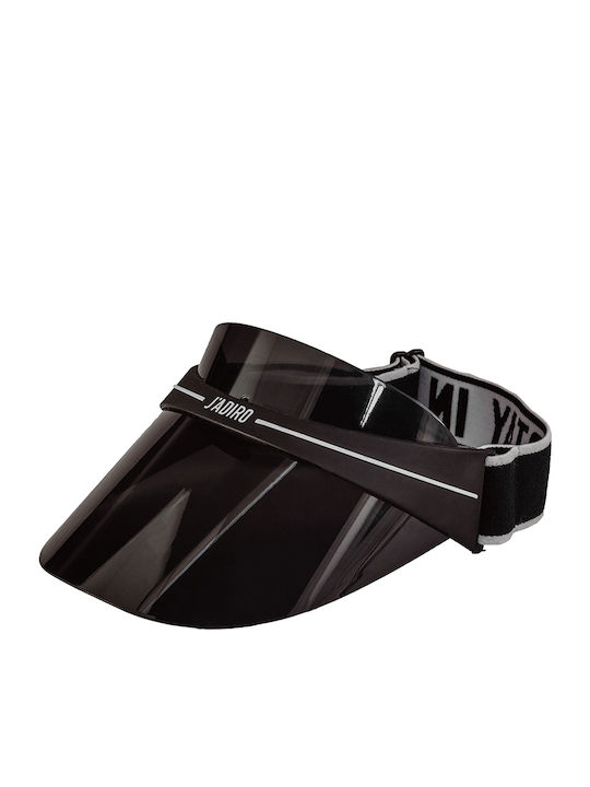 Brims and Trims Plastic Women's Visor Hat Black