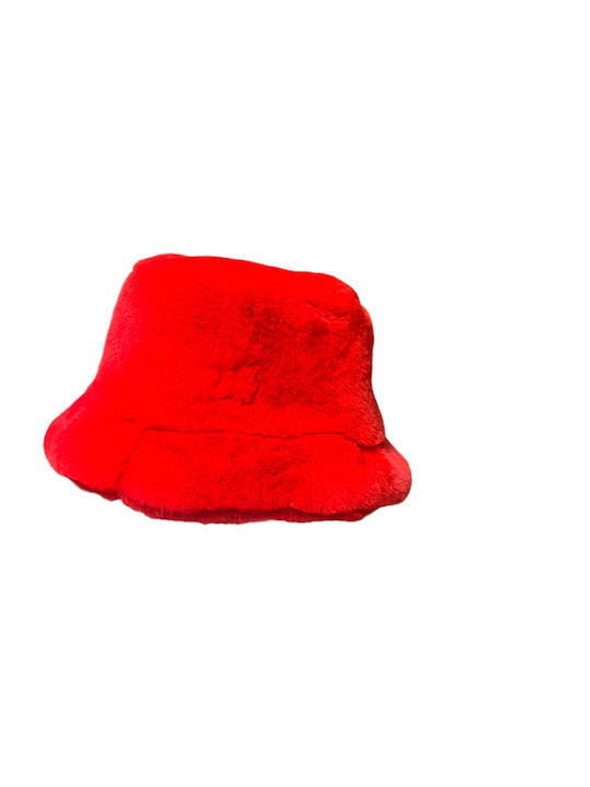 MARKOS LEATHER Καπέλο Bucket Red