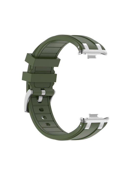 Λουράκι Ανοξείδωτο Ατσάλι Ασημί (Smart Band 9 Pro)