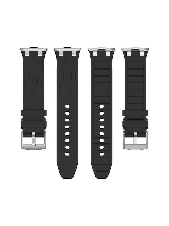 Armband Silikon Silber (Smart Band 9 Pro)