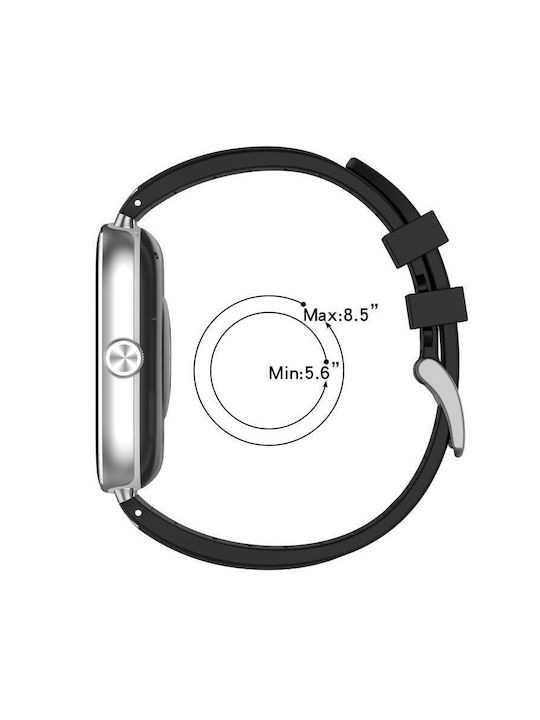 Strap Silicone Silver (Smart Band 9 Pro)