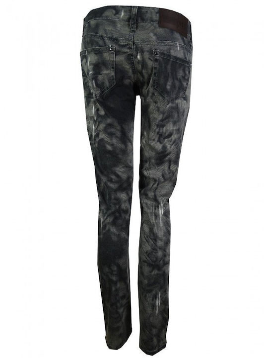 Women's Fabric Trousers Gray