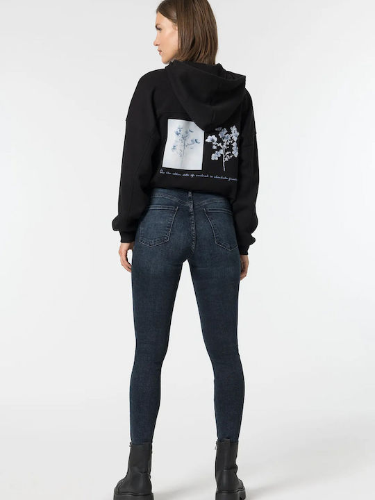 Women's Jean Trousers in Skinny Fit Dark blue.