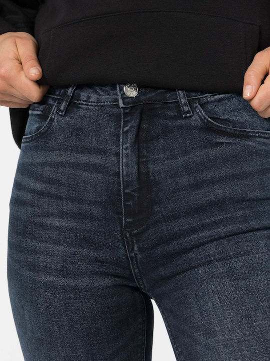 Women's Jean Trousers in Skinny Fit Dark blue.
