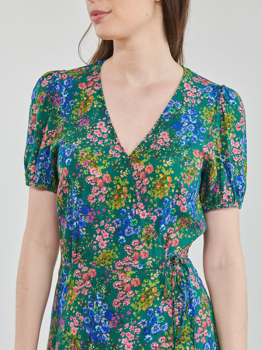 Sommer Mini Kleid Blumen