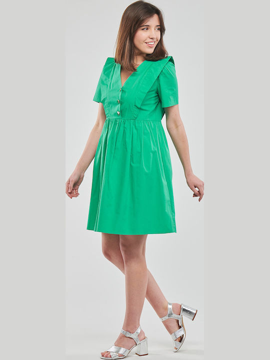Summer Mini Dress Green
