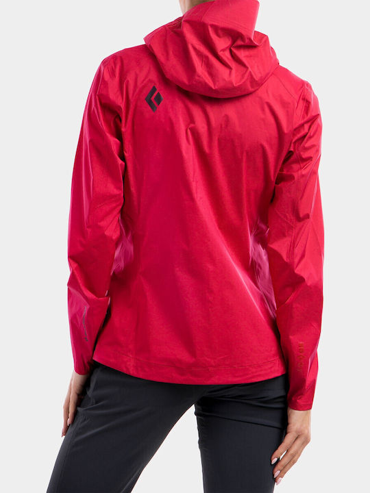 Fineline Hardshell Γυναικείο Μπουφάν Pomegranate