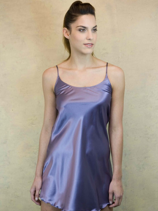 Pen-ky Summer Women's Nightdress Burgundy