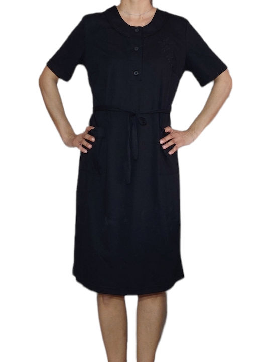 Mardim Sommer Damen Nachthemd Black.