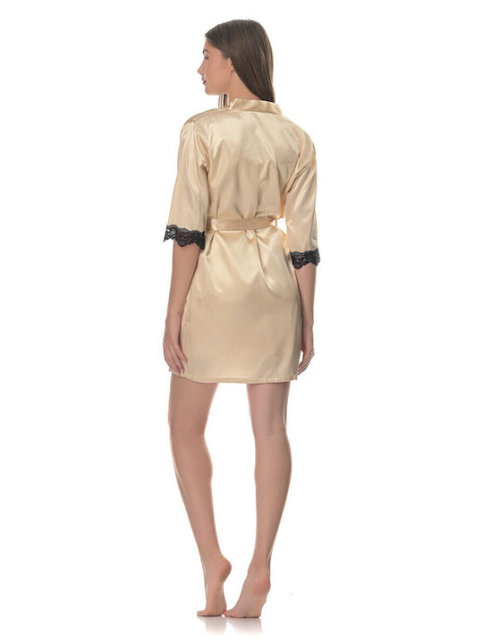 Fuanna Summer Women's Beige Pyjama Set