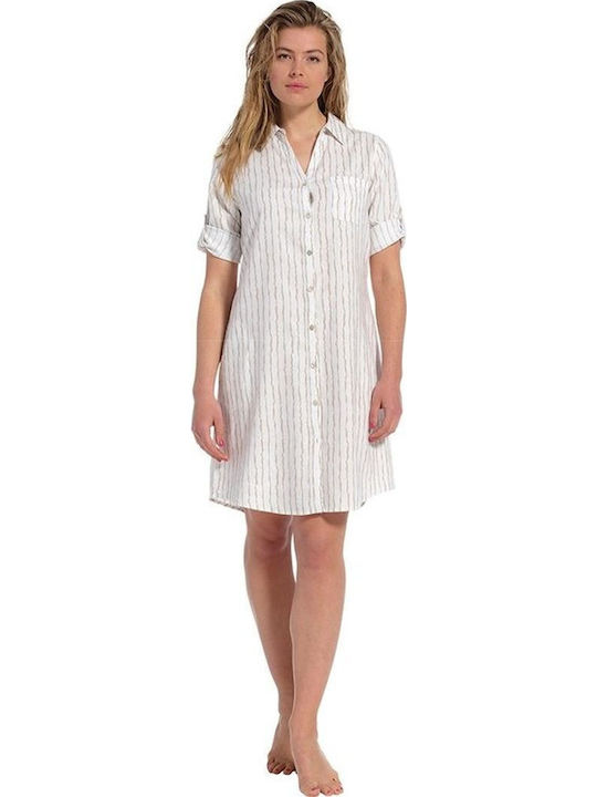 Pastunette Γυναικείο Φόρεμα Παραλίας sandy stripes