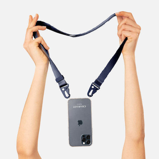 Strap Αποσπώμενο Ρυθμιζόμενο Λουράκι Λαιμού Charlot 130cm Iris Purple