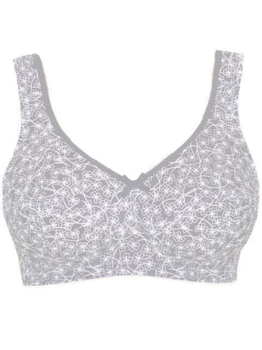 Bra without Underwire Gray