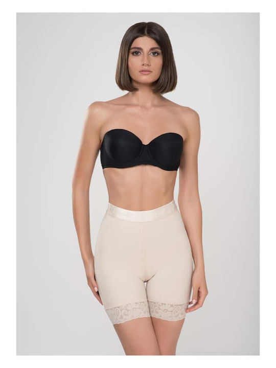 Zeta Curves Strângere Boxer și ridicare Beige