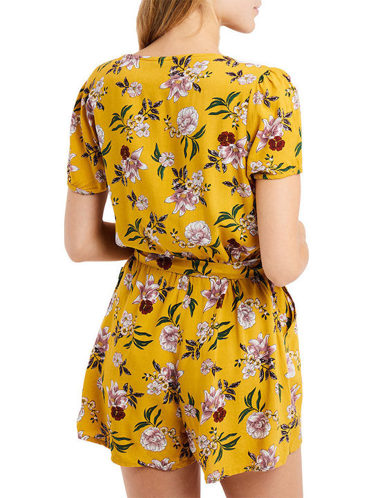 Damen Einteiler Shorts Tumericyellow