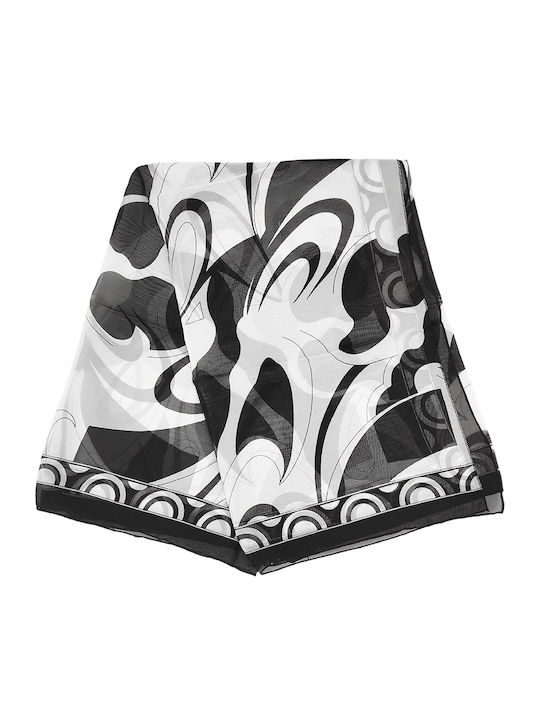 Παρεό Sarong Skirt Παραλία Λευκό-μαύρο Abstract Μοτίβο Παρεό Sarong Skirt Παραλία Λευκό-μαύρο Abstract Μοτίβο
