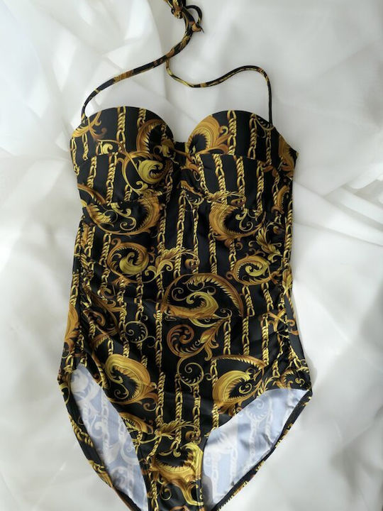 One-Piece Swimsuit Gold