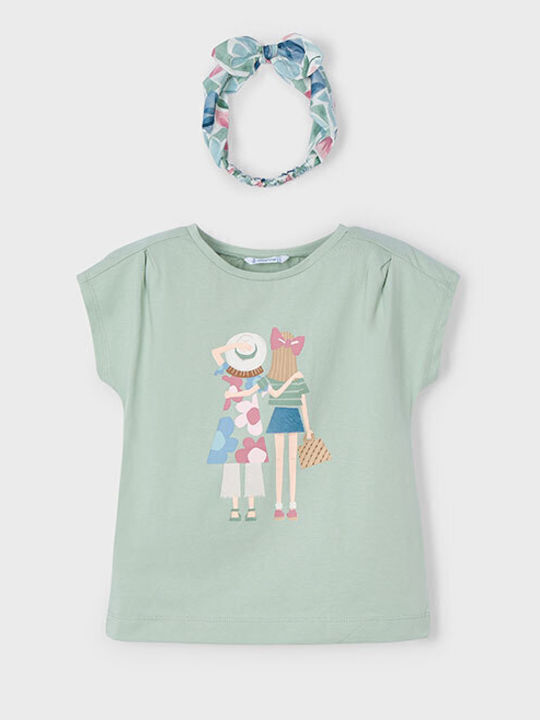 Παιδικό T-shirt Πετρόλ