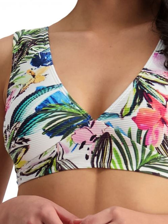 Bikini Sutien Floral with Flowers