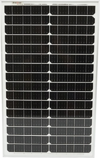 Breckner Μονοκρυσταλλικό Φωτοβολταϊκό Πάνελ 50W 400x670x25mm