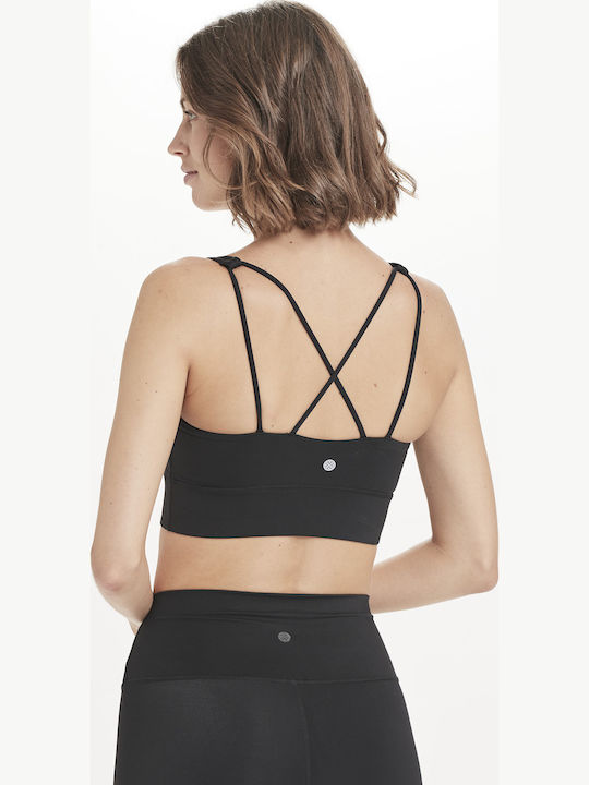 Women's Sports Bra without Padding Black