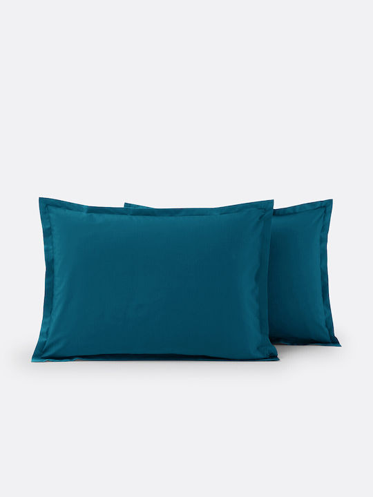 La Redoute Interieurs Kissenbezug Blau 63x63cm