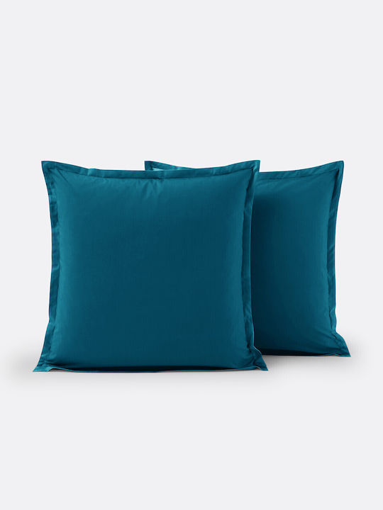 La Redoute Interieurs Kissenbezug Blau 63x63cm