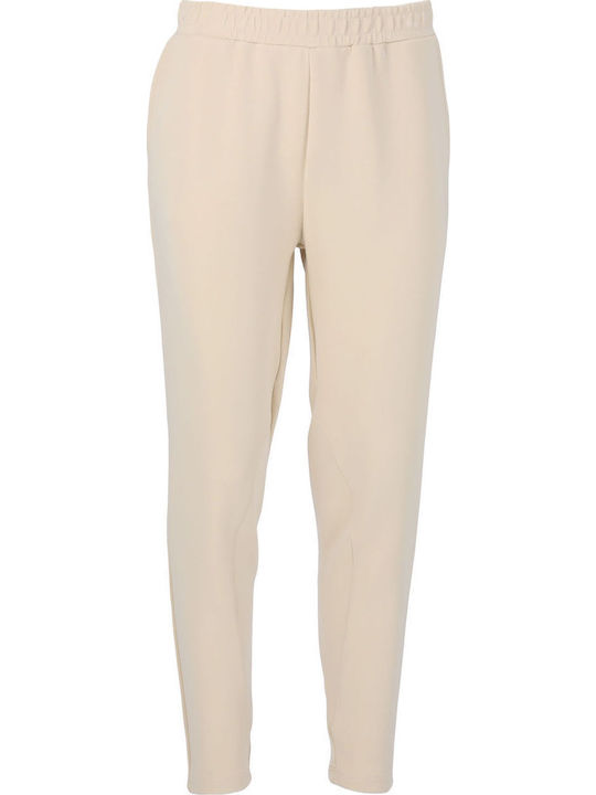 Hohe Taille Jogginghose Whitecap Gray