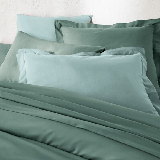 La Redoute Interieurs Pillowcase Green 63x63cm.